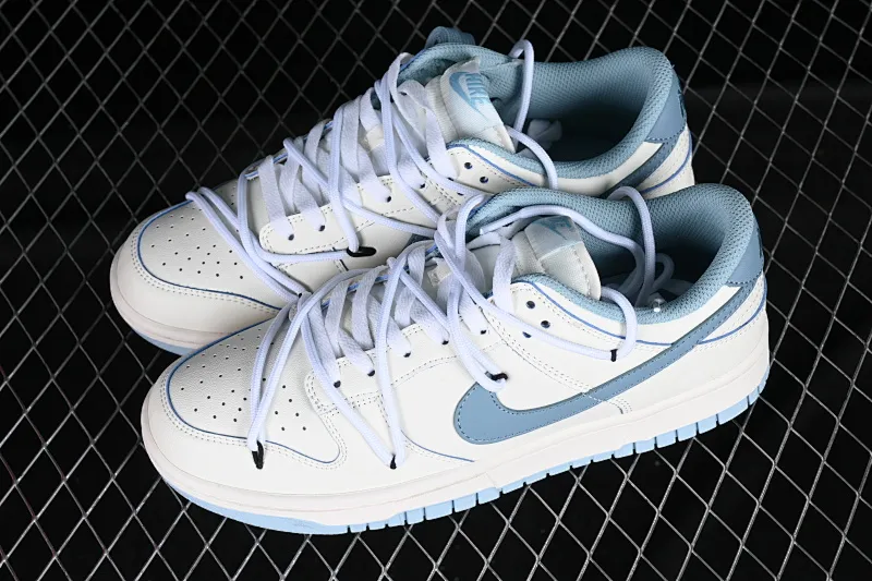 All Categories Nk SB Dunk Series Nk SB Dunk Low Low-top Sneakers Nk Dunk Low Summer Feeling Sea Salt Milk Ice Customized Deconstructed Strap Casual Sneakers DD1503-123
